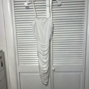 Ruched Slip Dress